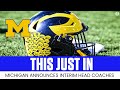 Michigan Announces FOUR INTERIM COACHES During Harbaugh's Suspension | CBS Sports