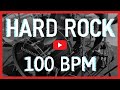 Powerful Hard Rock Drum Track 100 BPM HD