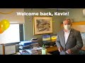 Welcome back, Kevin Browne