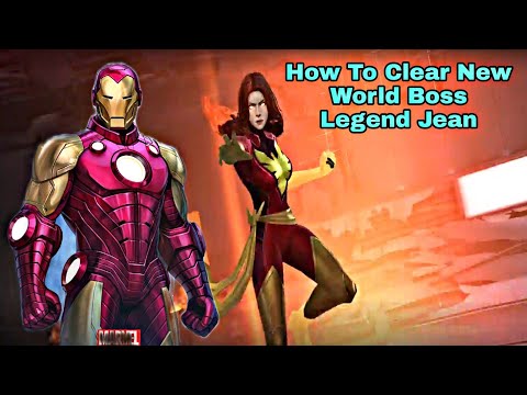 How To Clear New World Boss Legend Jean - Marvel Future Fight