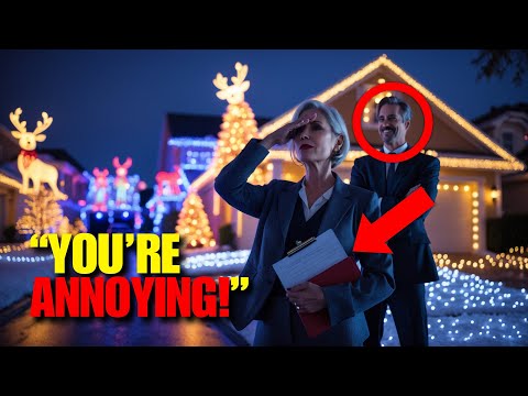 Crazy HOA Karen Claimed My Holiday Lights BLINDED Neighbors, So I Lit Up the ENTIRE Block!
