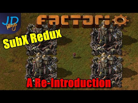 Factorio 1.0 SubX Redux a Introduction ⚙️ Megabasing on a truly Epic Scale