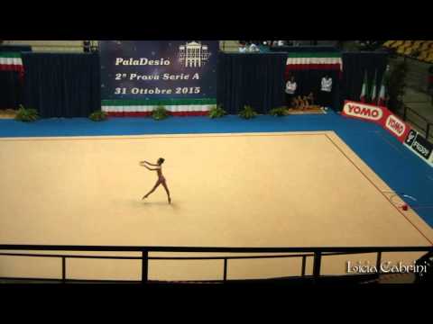 Chiara Ferri -Esibizione-  Serie A 2015 Desio