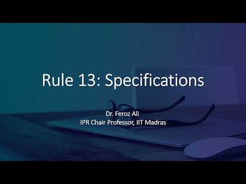 52 Especificações da Regra 13