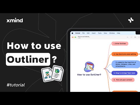 How to use Xmind Outliner? | Feature Tutorial
