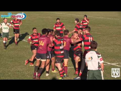 2017 NHRU  Round 9 Premier 1 Highlights - Singleton Bulls v Lake Macquarie Roos