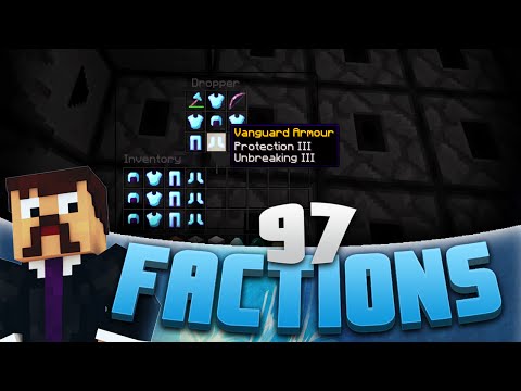 Minecraft Factions #97 - RICH Dispenser Vault! (Minecraft Raiding)
