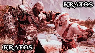 God of War Old Kratos vs Young Kratos Mod Kratos Defeats His Past Self