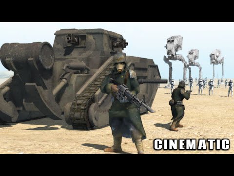WARHAMMER 40K vs STAR WARS ▶ Death Korps of Krieg vs Galactic Empire - Men of War: Assault Squad 2