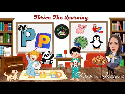 Letter Pp    |  Phonics  |  CV Blends  | pa  pe  pi  po  pu