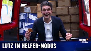 Ein Tag Ehrenamt: Stress pur für Lutz van der Horst| heute-show vom 10.06.2022