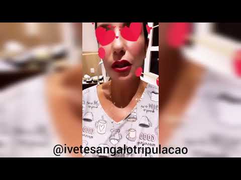 Ivete Sangalo fala que assistiu todos os seus DVDs