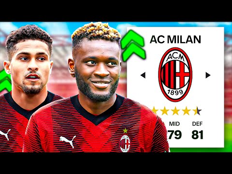I Rebuild AC MILAN To Fix What Went Wrong! 😍