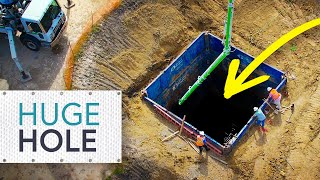 HEAVY CONSTRUCTION of a Sewage Pump Station - Ep 1