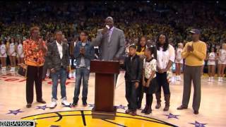 Shaquille O&#39;neal Jersey Retirement Ceremony Full Part 2