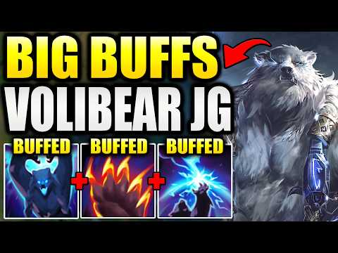 RIOT JUST GAVE VOLIBEAR JUNGLE SOME BIG BUFFS!