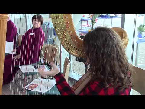 2017 12 03 SJTG ‘Contemplation’ by Henriette Renié performed by Allison Allport on the harp