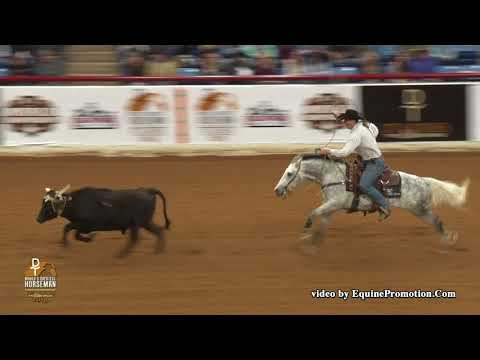 Dualin Stargun ridden by Justin E. Lawrence  - 2018 C of C (WGH Steer Stopping, FINALS)