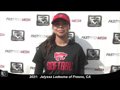 2021 Jalyssa Ledesma Third Base & Middle Infield Softball Skills Video - Batbusters 18 GOLD - Gomes