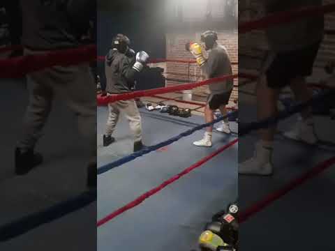 Me and Jackson Walker sparring in 2021 pt.1