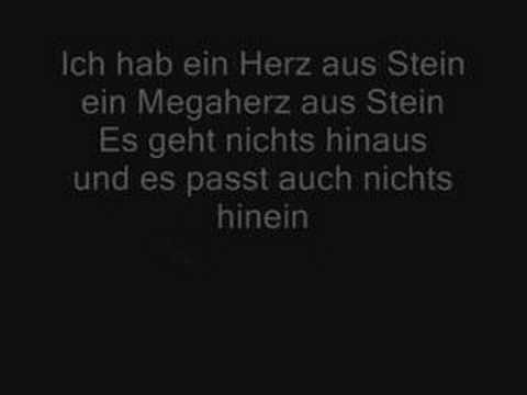Megaherz - Herz aus Stein lyrics