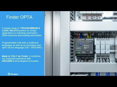 An introduction to the Finder OPTA : An Industrial PLC Revolution | webinar