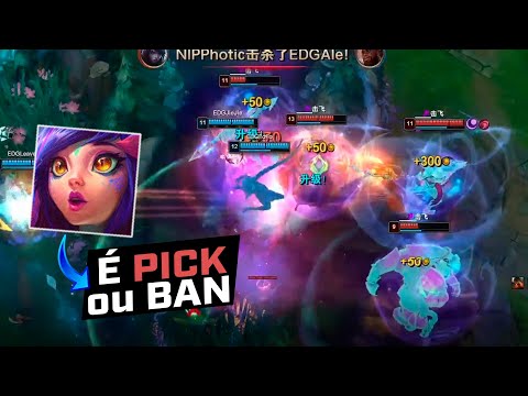 Que jogada INSANA pra virar a luta de Neeko