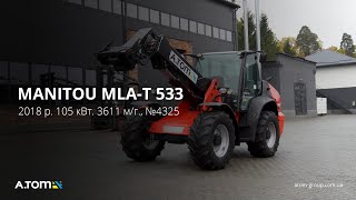 Manitou MLA-T 533 telescopic wheel loader | Image 4 - Machineryline