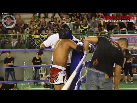 William vs Adalberto - Campeonato Mineiro de Muay Thai 2018