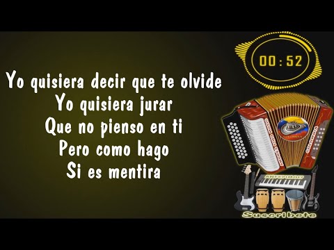 Quisiera Olvidarte - Adriana Lucia | Letra | Andres Pino Music