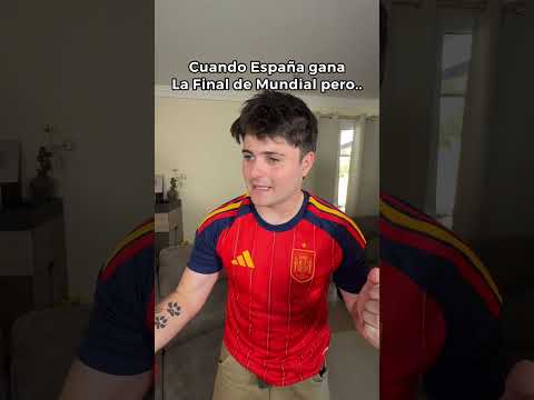 POV: Cuando España Gana El Mundial Pero Messi.. 🥺🚀 Paul Ferrer #short