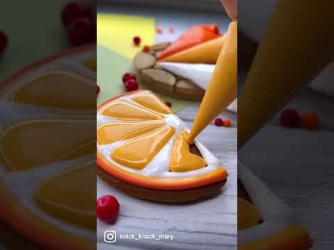 Как расписать пряник #пряники #роспись #росписьпряников