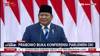 Download lagu Buka Konferensi Parlemen OKI, Prabowo Ajak Negara Peserta Bebaskan Palestina | Beritasatu mp3