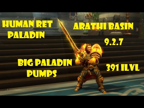 Human Ret Paladin PVP BG 9.2.7 - Ret Pumps
