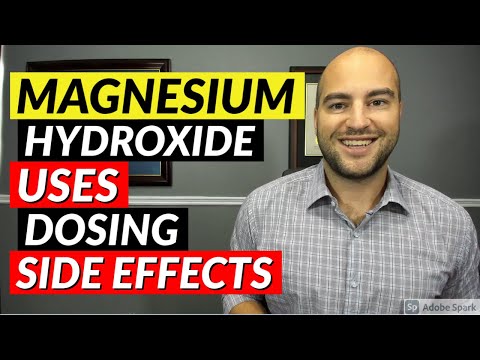 Magnesium Hydroxide (Milk of Magnesia) - Pharmacist Review - Uses, Dosing, Side Effects