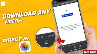 Official Way To Download & Play Videos In iPhone🔥- Download Videos In iPhone