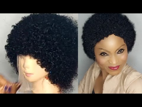 making a afro wig