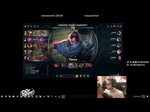 718. Bjergsen - Yasuo vs Leblanc - Mid | S8 Patch 8.14 - NA Challenger   July 23, 2018