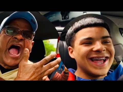 BRAKE PRANK ON MY GRANDPA (HILARIOUS)