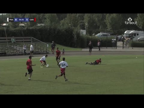 EYUC 2017 - France vs Germany - U20 Men's Bronze Medal game - Ultimate frisbee