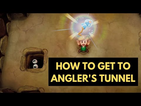 How to Get to Angler's Tunnel(Fourth Dungeon) - Legend of Zelda Link's Awakening Level 4 Guide