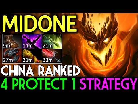 MidOne Dota 2 7.07 [Shadow Fiend] 4 PROTECT 1 STRATEGY | CHINA RANKED