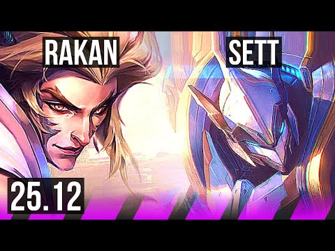 RAKAN & Nilah vs SETT & Jhin (SUP) | 2/2/21 | KR Master | 25.12