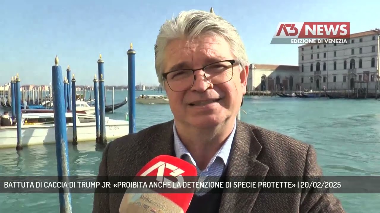 BATTUTA DI CACCIA DI TRUMP JR: «PROIBITA ANCHE LA DETENZIONE DI SPECIE PROTETTE» | 20/02/2025