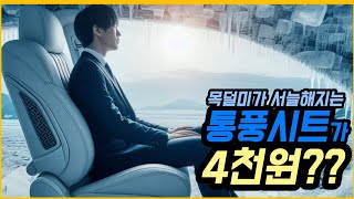 이게 왜 시원한건데?! 저렴해도 확실하게 통풍시트 효과 내주는 알리 차량용품