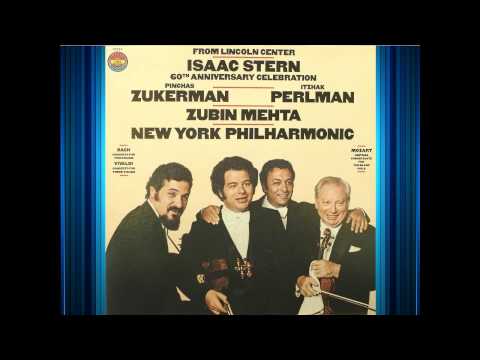 Vivaldi - Concerto For Three Violins - Stern, Zukerman,  Perlman - Mehta