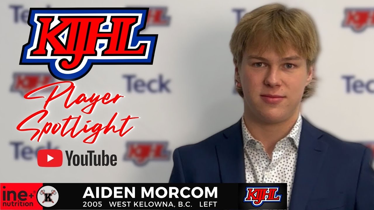 Player Spotlight - Aiden Morcom - Kelowna Chiefs