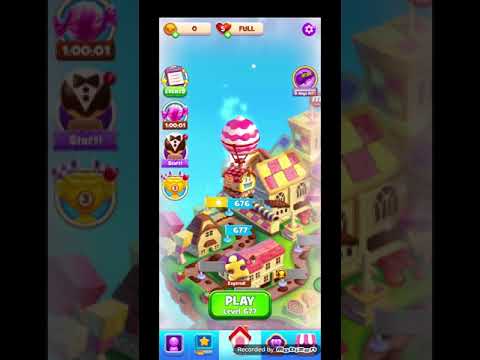 Cookie Jam Level 677-679/Royal Match! Level 782-784
