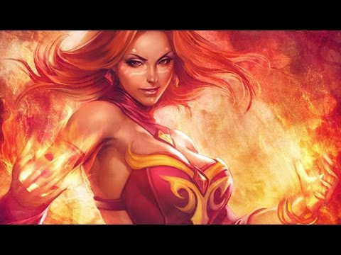 Dota 2 Lina Rampage