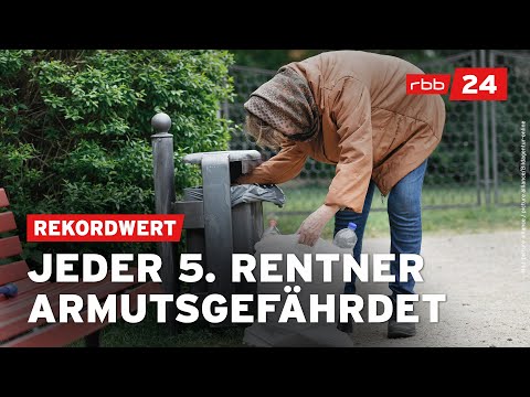Werden wir im Alter immer ärmer? Zahl der armutsgefährdeten Rentner auf Rekordwert